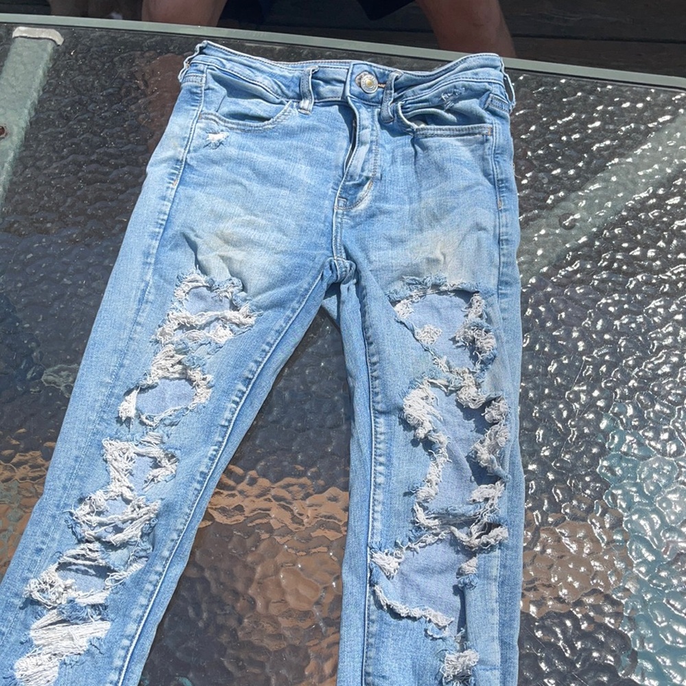 American eagle skinny jeans for girls